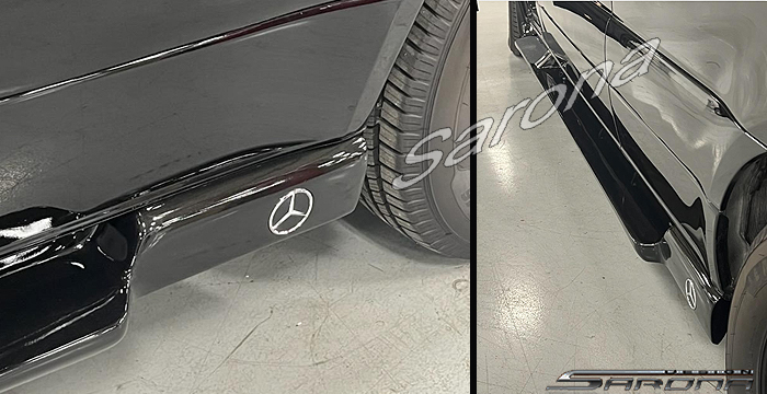 Custom Mercedes Sprinter  Long Wheel Base Running Boards (2019 - 2024) - $1390.00 (Part #MB-017-SB)